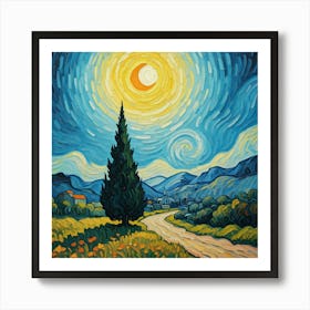 Starry Night Art Print