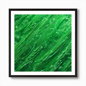 Green Background 4 Art Print