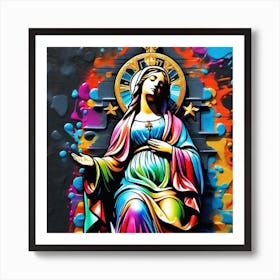 Virgin Mary 11 Art Print