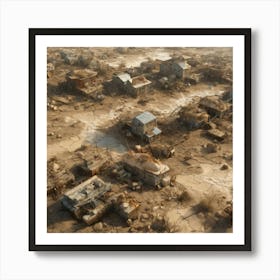 Deserted Village 16 Art Print