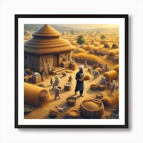 village environment Art Print