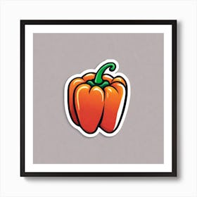 Pepper Sticker 2 Art Print