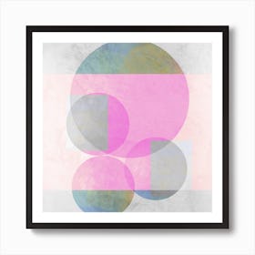 Abstract Circles Art Print