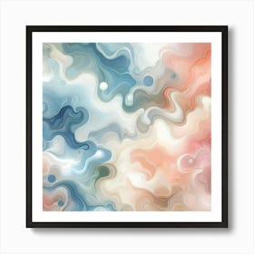 Abstract Watercolor Painting Art Print