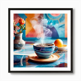 Cup Of Coffee art print 1 Art Print