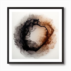 Dreamy ink 28 Art Print