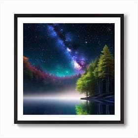 Milky Way 36 Art Print