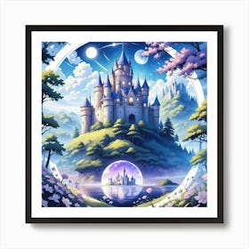 Fairytale Castle 1 Art Print