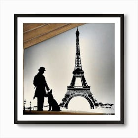Paris Eiffel Tower 128 Art Print