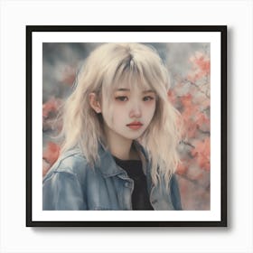 Korean Girl 5 Art Print