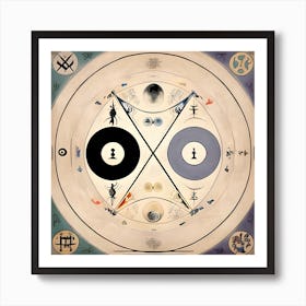 Occult Circle Art Print