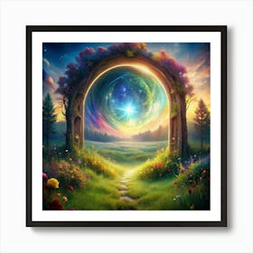 Portal To The Heavens Art Print