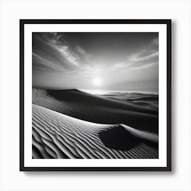 Sand Dunes 1 Art Print