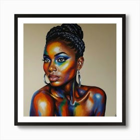 African Woman 4 Art Print