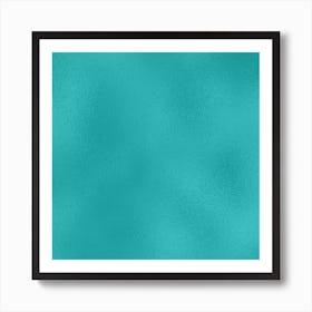 Teal Glass Art Print