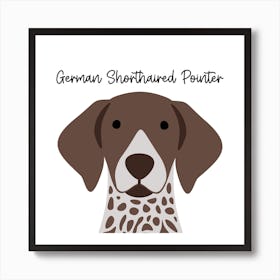 German Shorthaired Pointer Art Print