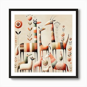 Surreal Animals 015 Art Print