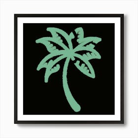 Palm Tree Icon (2) Art Print