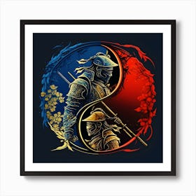 Samurai Warriors Art Print