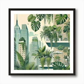 Nyc Cityscape Art Print