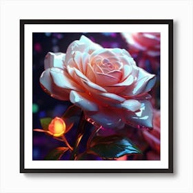 Pink Roses Art Print