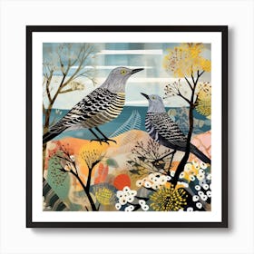 Bird In Nature Cuckoo 2 Art Print