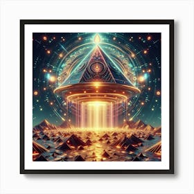 Ufo tufo Art Print