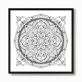 Mandala Art 1 Art Print