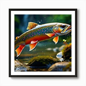 Brook Trout Art Print