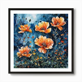 The magic of flower beauty Art Print