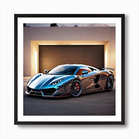 Lamborghini 122 Art Print