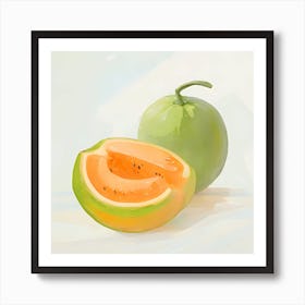 Cantaloupe Art Print