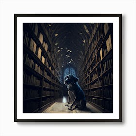 Harry Potter'S Library Art Print