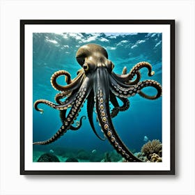 Octopus 8 Art Print