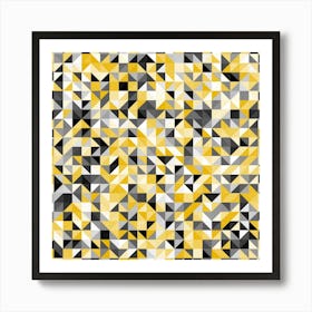 Abstract Geometric Pattern 26 Art Print