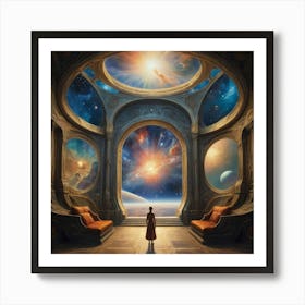 Dream space art print paintings Art Print