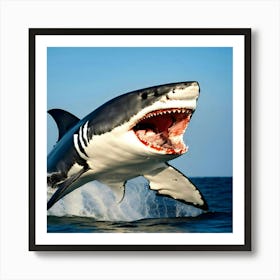 Great White Shark 3 Art Print