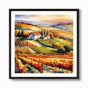 Tuscan Countryside 19 Art Print