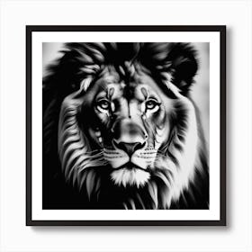 Lion Portrait 1 Art Print