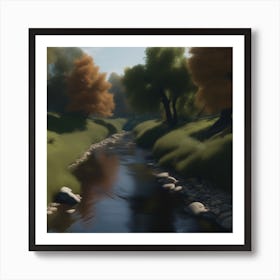 Stream In Autumn 1 Poster