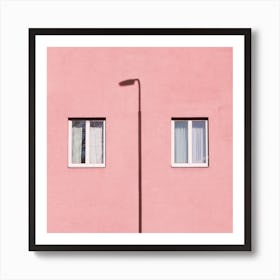 Inbetween Square Art Print