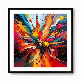 Abstract Painting 21 Art Print