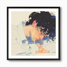 Portrait Of A Young Man 1 Art Print