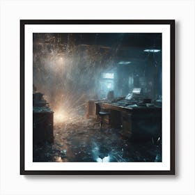 Dark Room Art Print