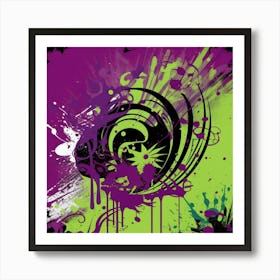 Abstract Painting 64 Art Print