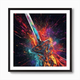 Sword Of The Gods Art Print