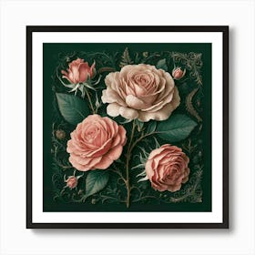 Roses Art Print