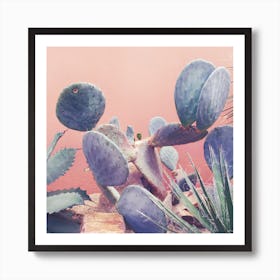It Stings Cactus Art Print