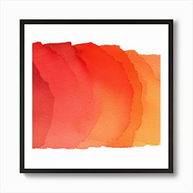 Abstract Watercolor Painting 20 Art Print