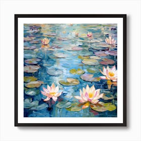 Water Lilies 4 Art Print